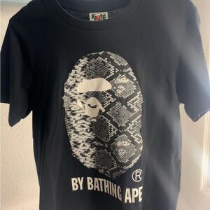 BAPE SNAKE PRINT TEE
Size S